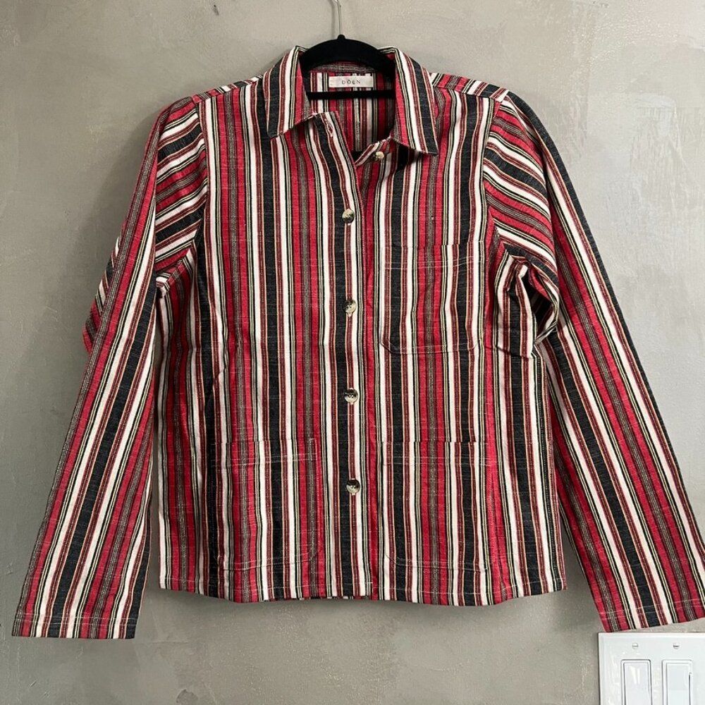 Doen Thick Striped Shirt Buttondown